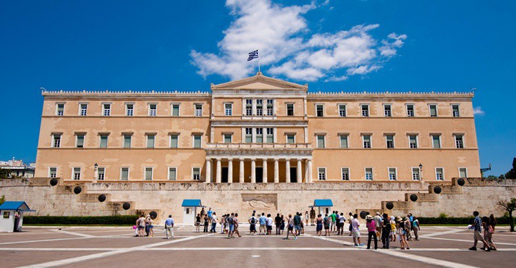 Greek Parliament in Athens.  Yoshi5000 (Flickr)