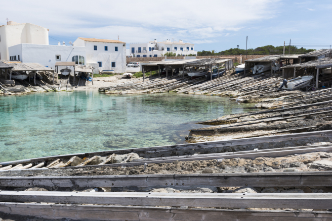 It is Caló de Sant Agustí.