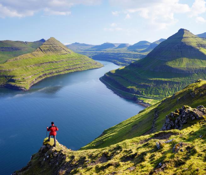 Funningur Fjord in the Faroe Islands.