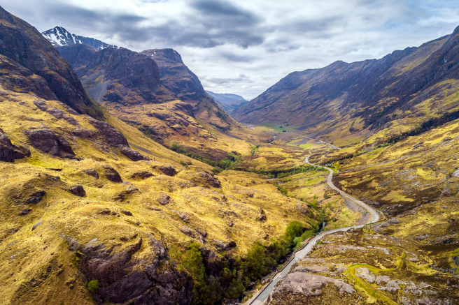 Glencoe is one of the most beautiful areas in Scotland.