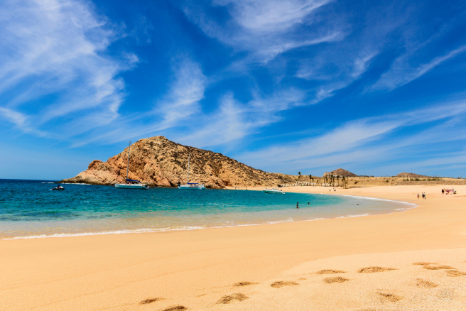 Los Cabos has 350 days of sunshine a year.