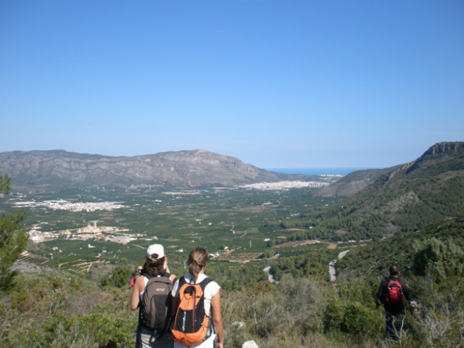 Hiking in Simat de la Valldigna, Valencia