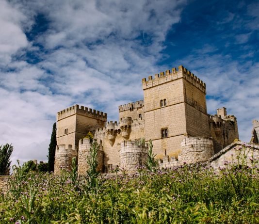 The castle of Ampudia, the most beautiful in Palencia