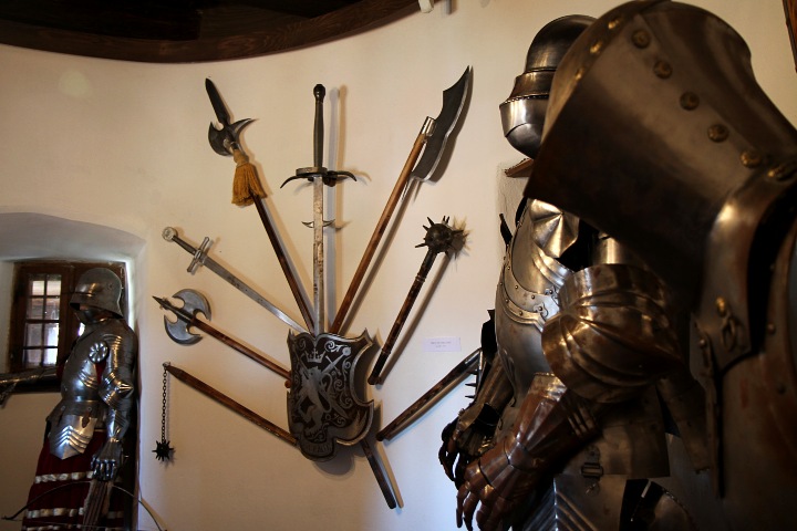 Weapons used in the punishments imposed by Dracula.  Photo Rich