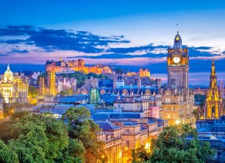 Edinburgh, a city of stories, legends, and mist