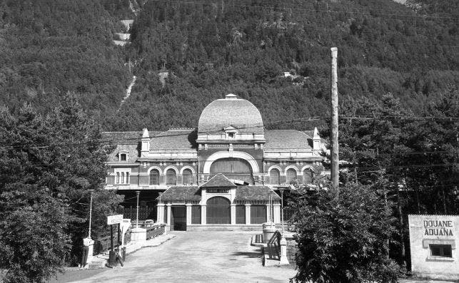 Canfranc Station 1970 EFE