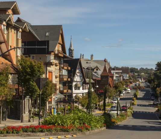Visit to Gramado, a German town in Brazil