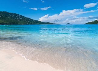 Magens Bay, one of the best beaches in the world