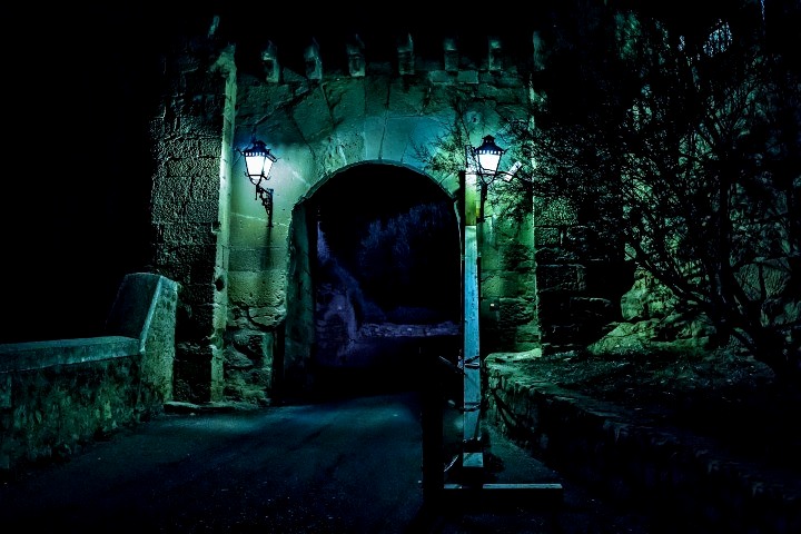 Hidden corners of Dracula's Castle in Transylvania.  photo hunter2013