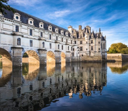 The history of the Chenonceau Castle, the castle of the ladies