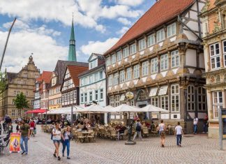 This is the land of medieval houses and lush forests of the Pied Piper of Hamelin and Cinderella