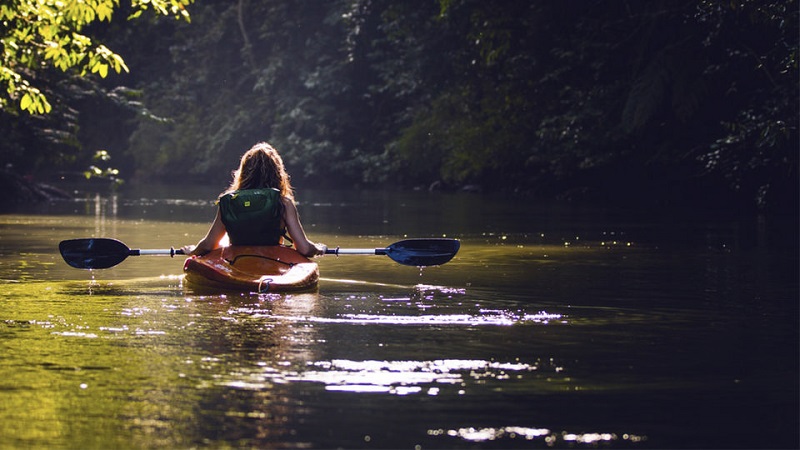 kayaking