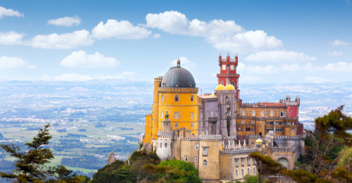 Pena Palace: castles in Europe
