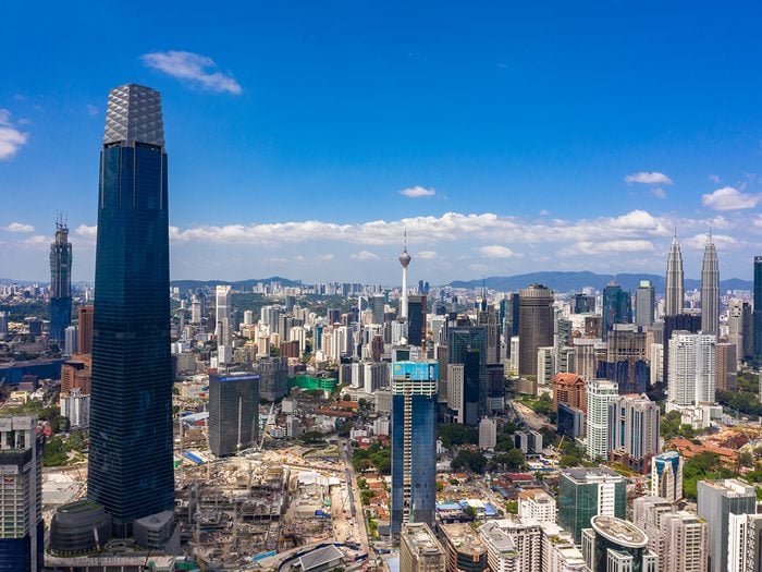 The Exchange 106 tower is one of the tallest in the world