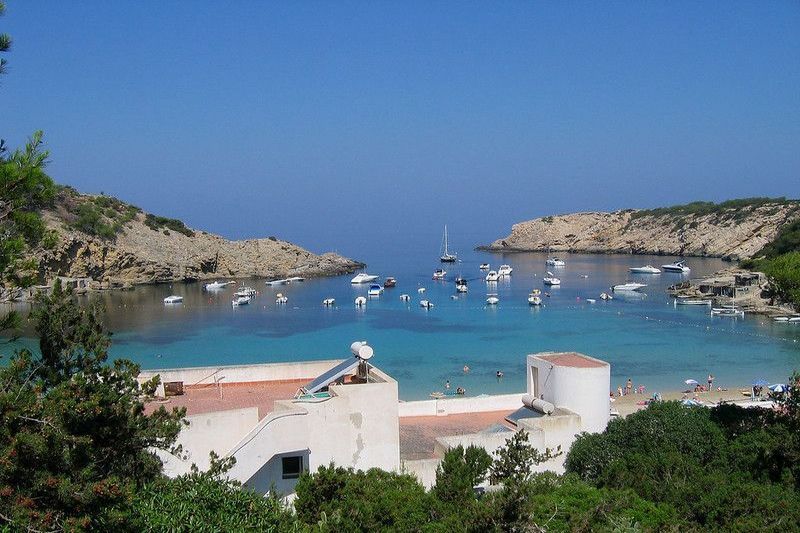 Cala Vadella, coves of Ibiza