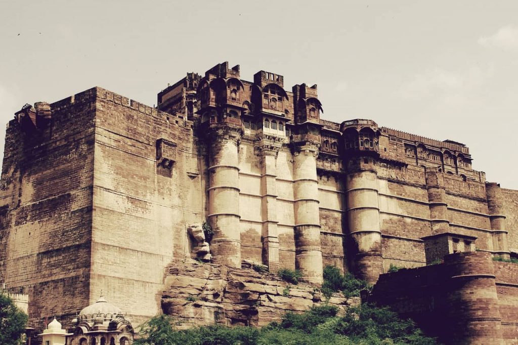 Mehrangarh, one of the largest castles in the world
