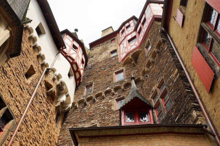 Interior of the Castle of Eltz