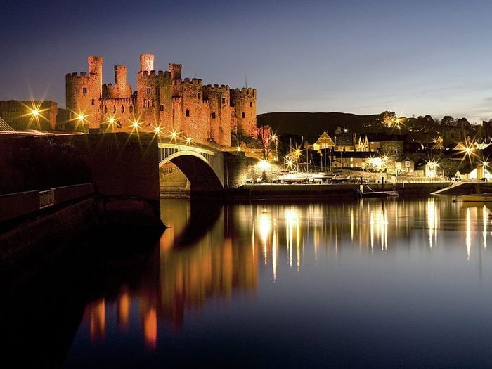 Conwy Castle, Wales.