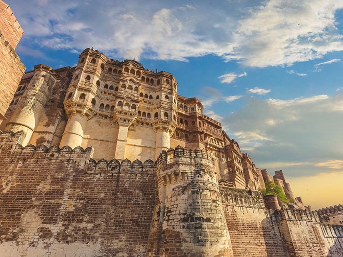 Castlex: le fort de Mehrangarh, Inde.