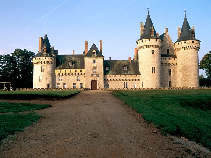 Castle of Sully-sur-Loire, France.
