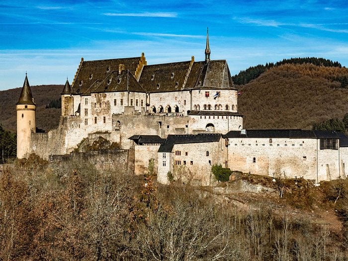 Castle de Vianden, Luxembourg.