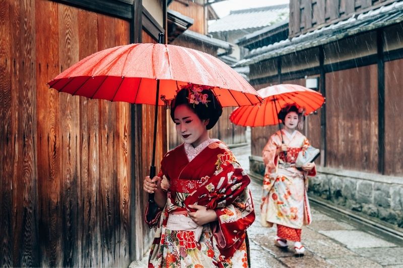 Geisha in Japan