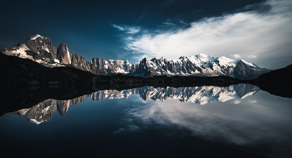Lac de Chéserys Tour of Mont Blanc