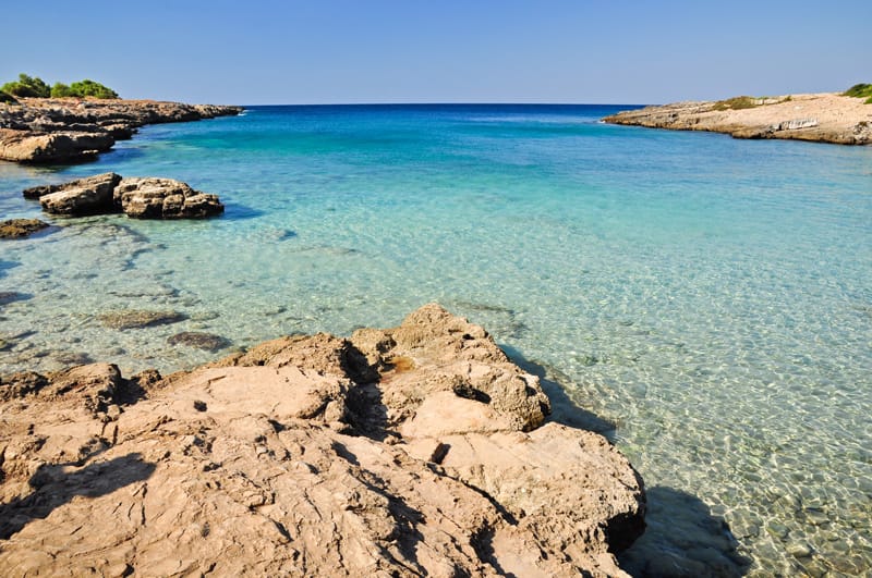 porto wild salento - best italian beaches