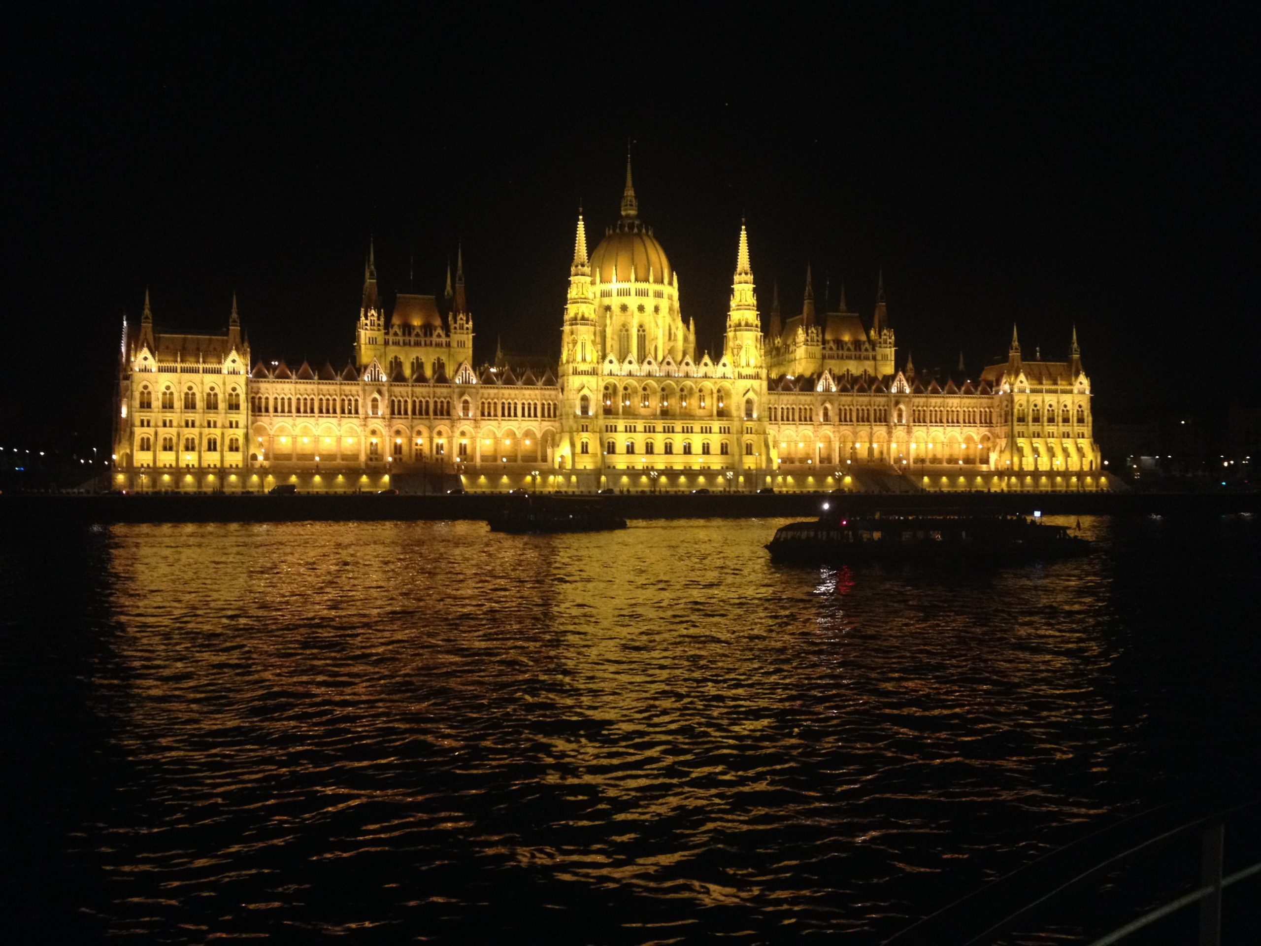Parliament of Budapest in Hungary - Crossing a world