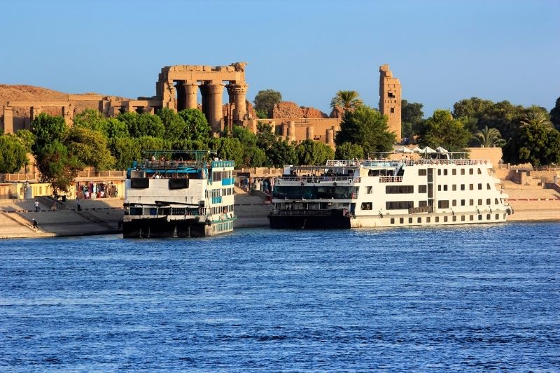 Nile River through Egypt