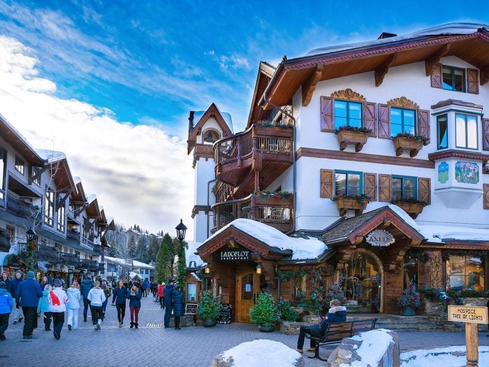 Vail, Colorado is one of 13 cities in the world that look beautiful in the snow.