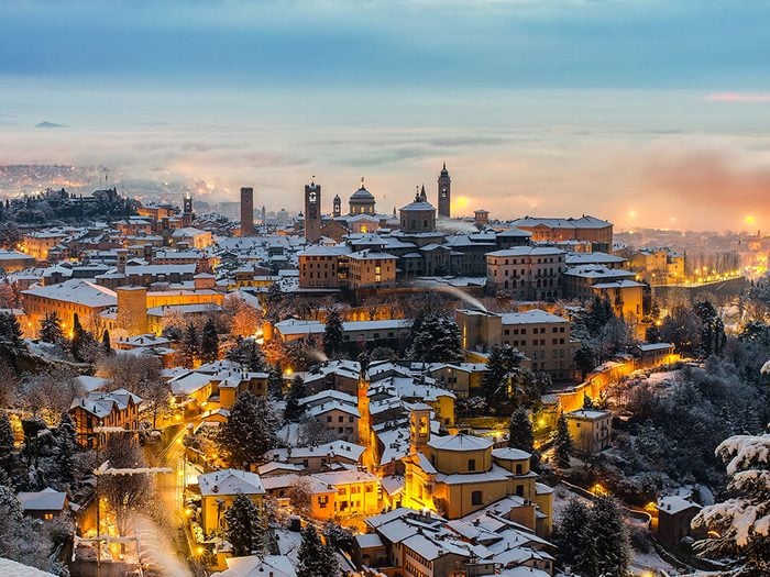 Here are 13 cities around the world that look beautiful in the snow.