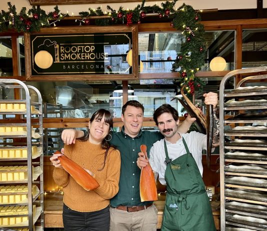 The smoked products at Rooftop Smokehouse, a delicious ‘gourmet’ track in Barcelona